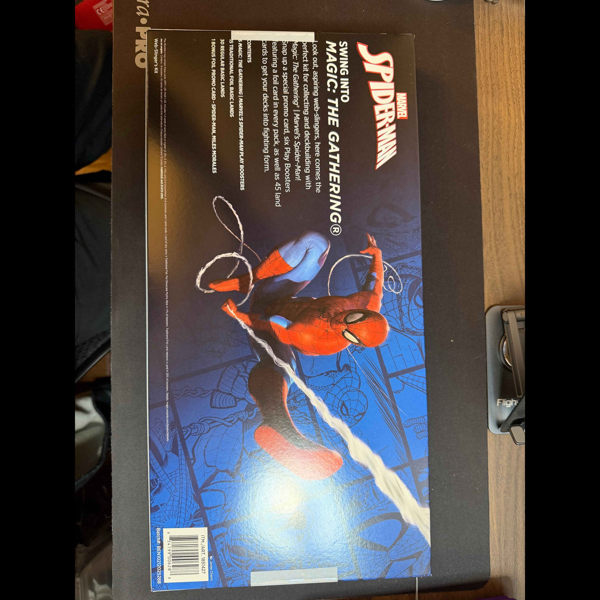 Magic the Gathering Marvel Spiderman Web-Slinger's Kit - back