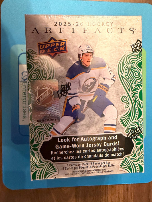 2025-26 Upper Deck Hockey Artifacts Cards