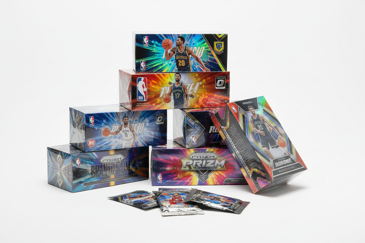 Basketball Card Boxes and Packs
