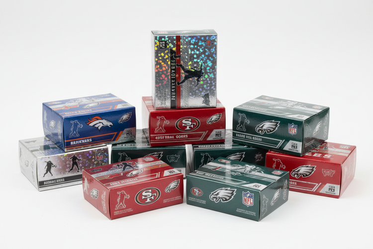 Football Card Boxes and Packs