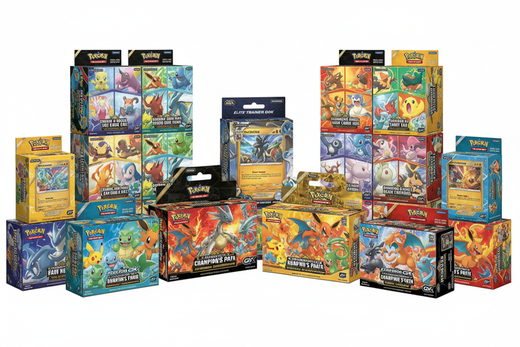 Pokemon Card Boxes and Packs