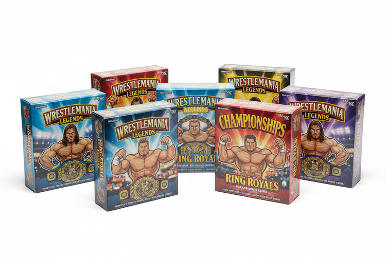 Wrestling Card Boxes and Packs