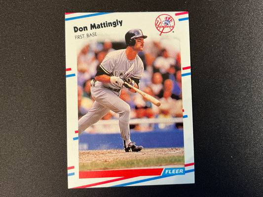 1988 Fleer #214 Don Mattingly Card