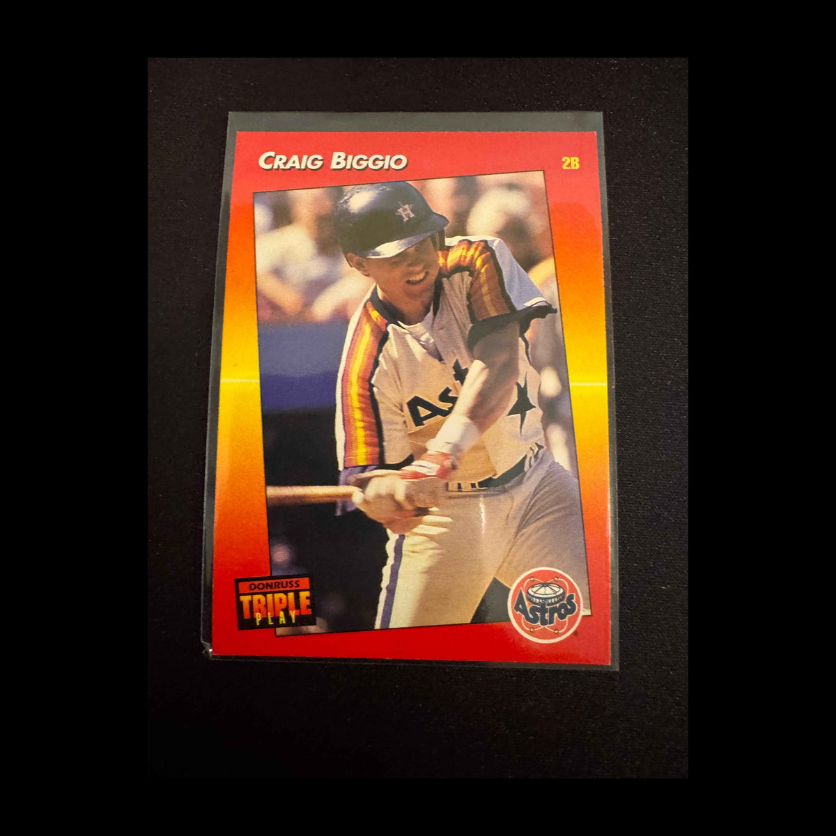 1992 Donruss Triple Play #150 Craig Biggio Card - front
