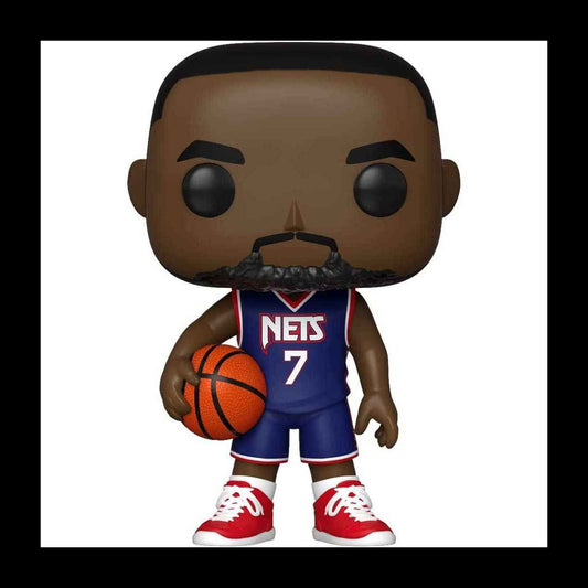 Funko Pop! NBA: Nets - Kevin Durant Vinyl Figure protected by an UltraPro Semirigid Storage Case - front