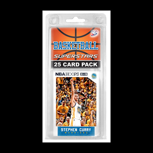 25-Card NBA Basketball Superstar Mix Card Lots - front