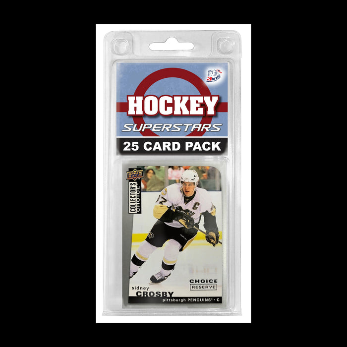 25-Card NHL Hockey Superstar Mix Lots Packs