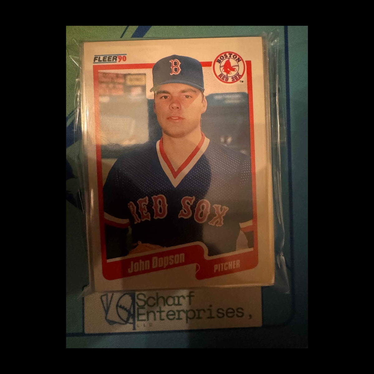 25-Card Assorted MLB Boston Red Sox Team Lots - back