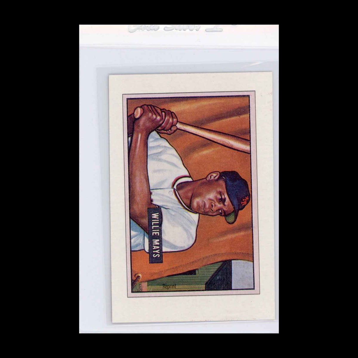 1989 Bowman Insert #7 1951 Willie Mays Card - view 7