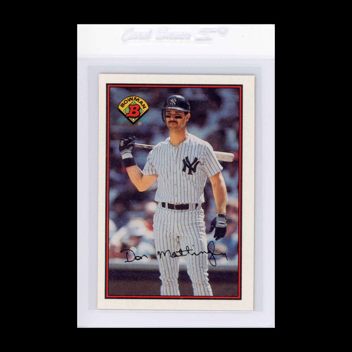 1989 Bowman #176 Don Mattingly Card - view 5