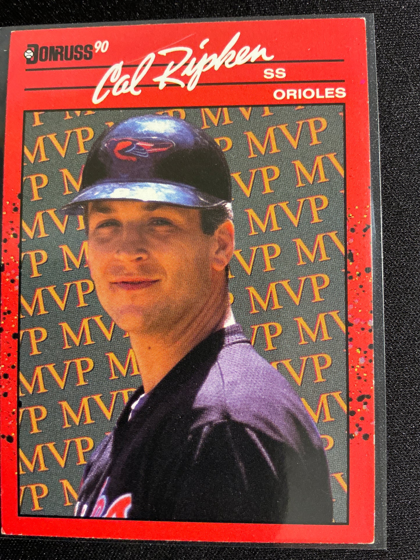 1990 Donruss Bonus MVPs #BC-18 Cal Ripken No . after INC Error Card