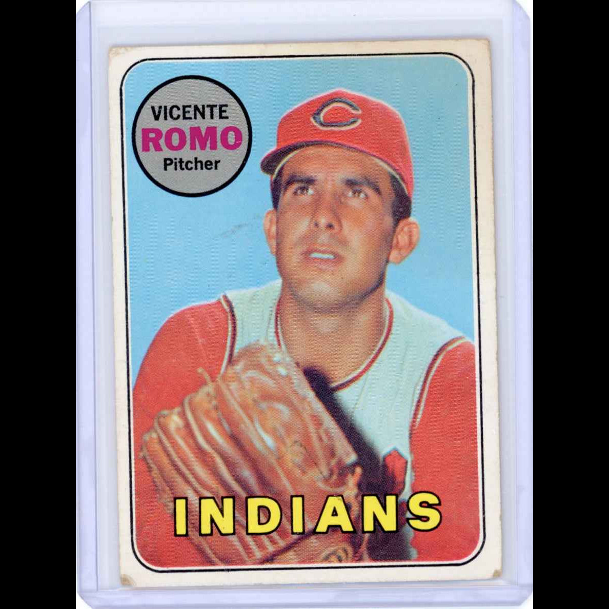 1969 Topps #267 Vicente Romo Rookie (RC) Card - front