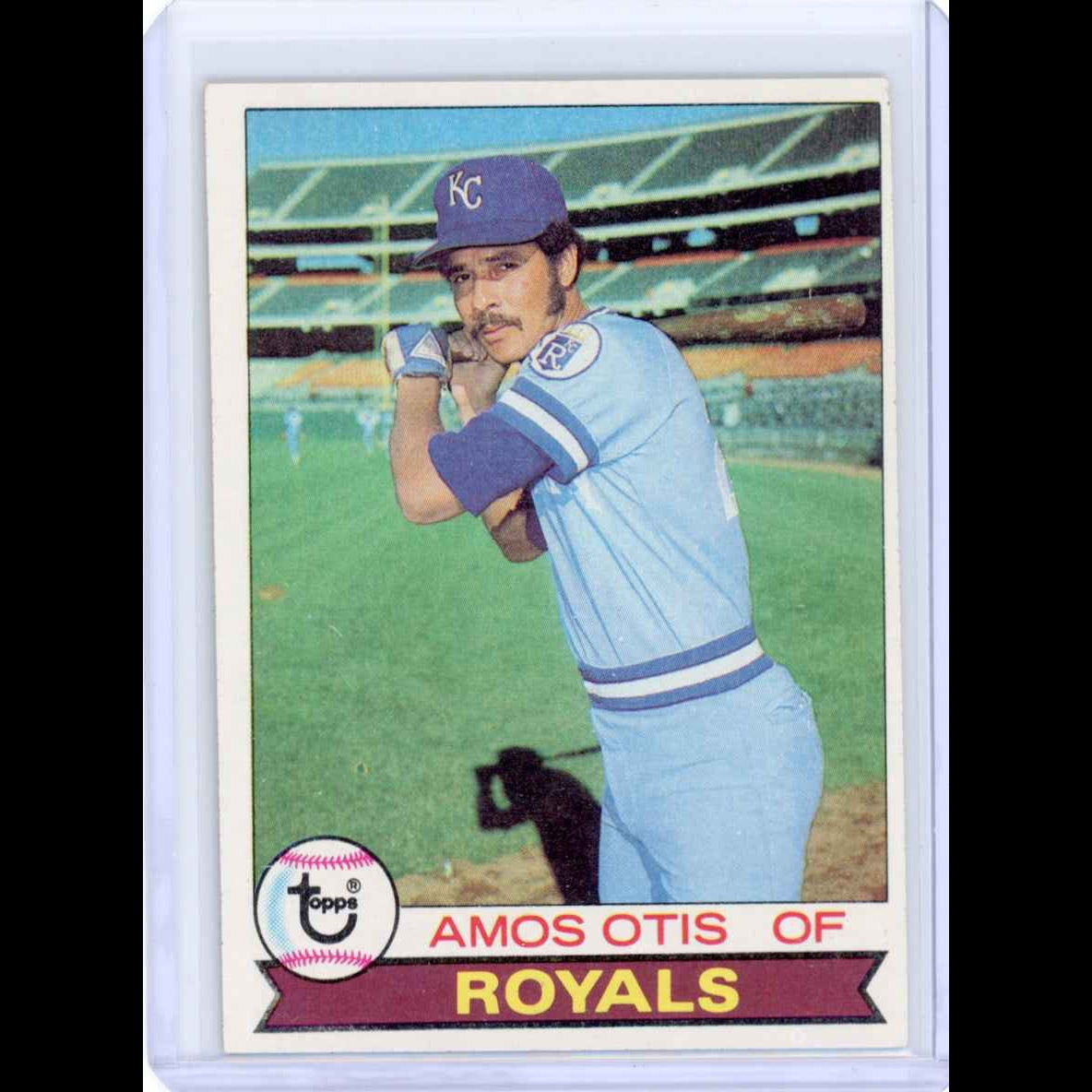 1979 Topps #360 Amos Otis Card - front