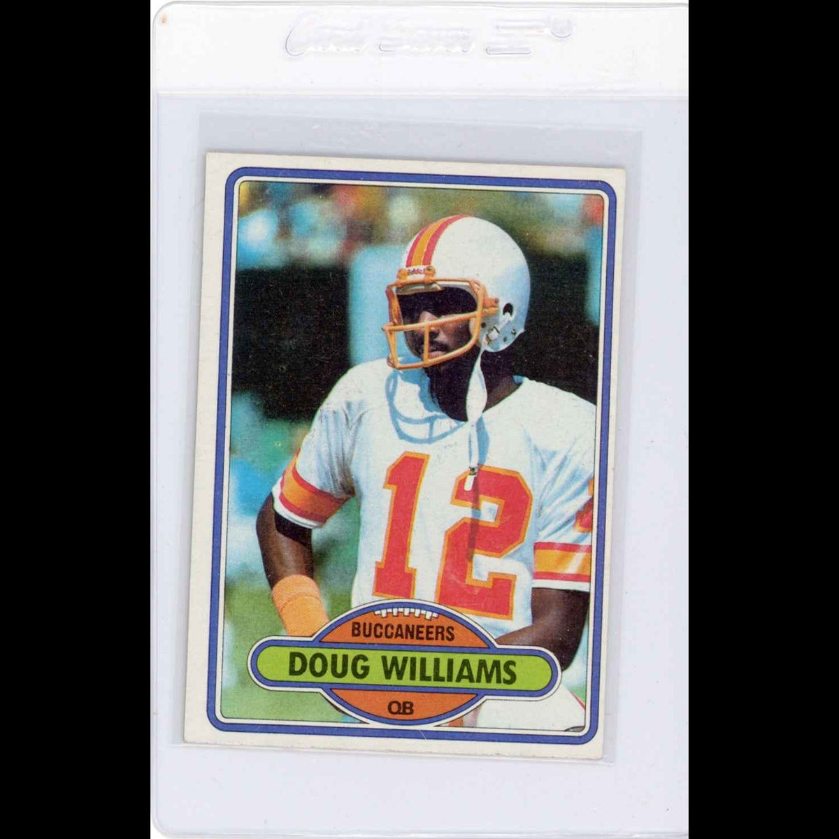 1980 Topps Doug Williams #312 Tampa Bay Buccaneers Card - front