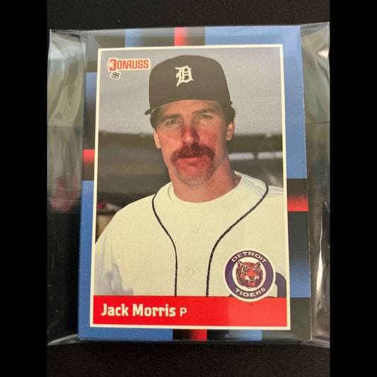 1988 Donruss #144 Jack Morris 14 Ct Multiple Cards - front