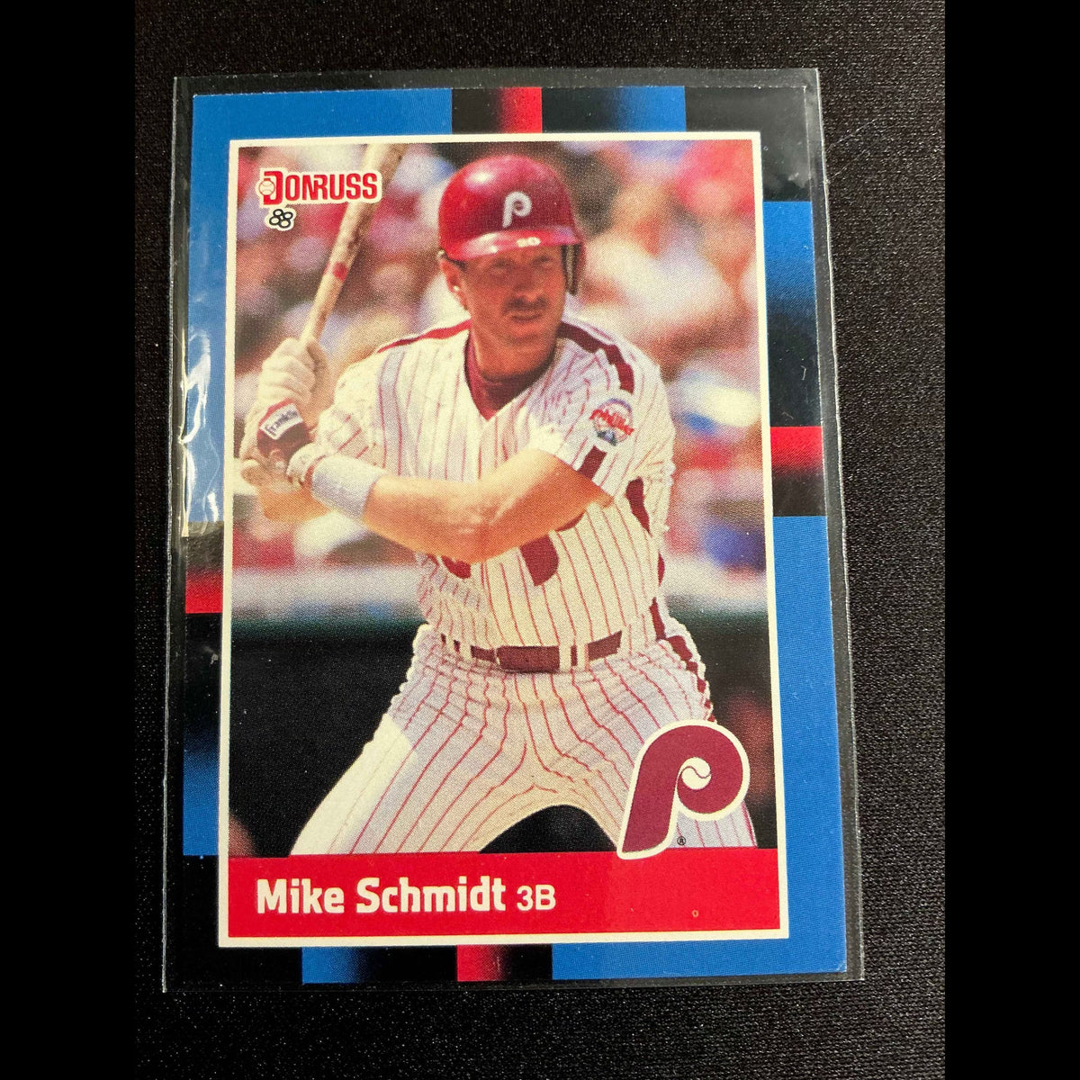 1988 Donruss #330 Mike Schmidt Card - front