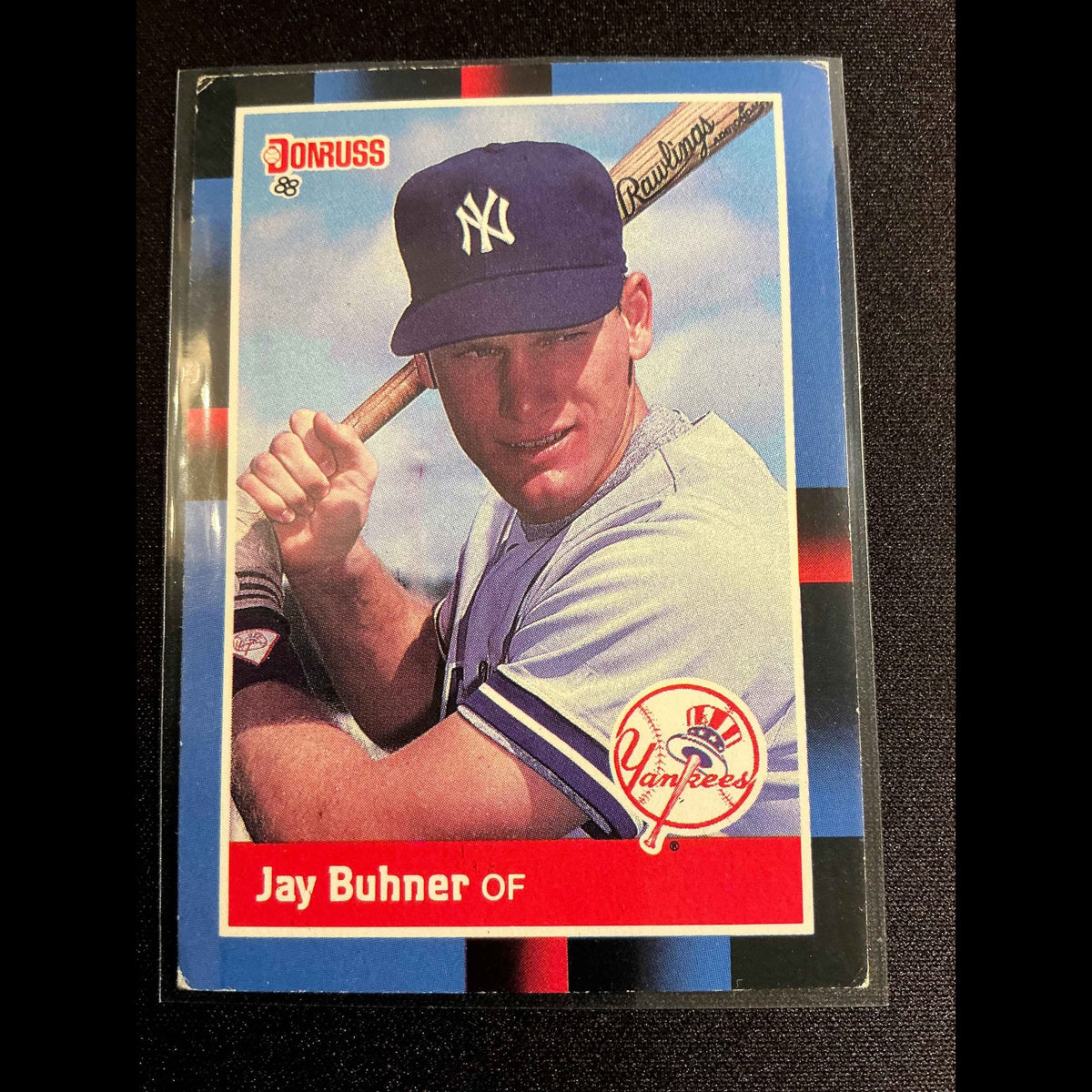 1988 Donruss #545 Jay Buhner Rookie Card - front