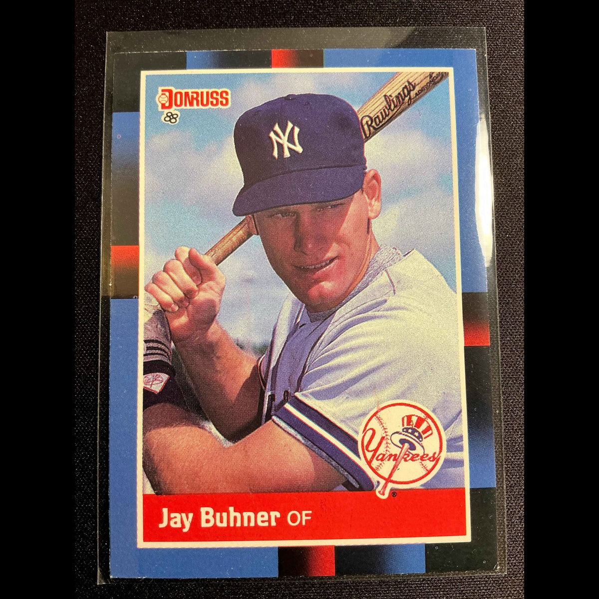 1988 Donruss #545 Jay Buhner Rookie Card - front