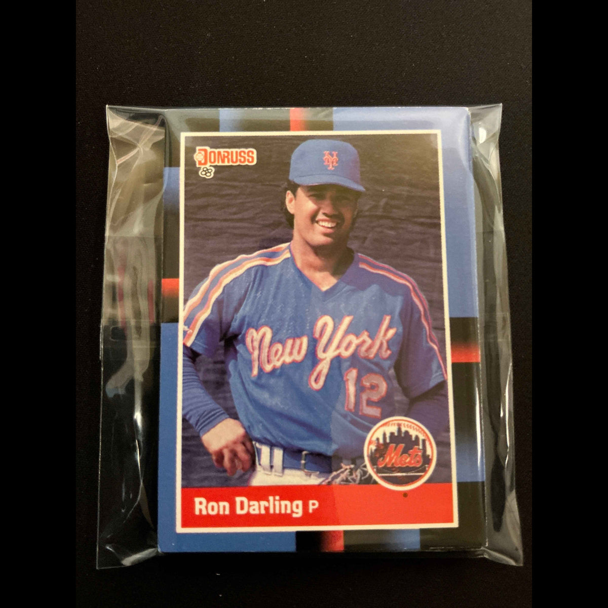 1988 Donruss #76 Ron Darling 18 Ct Multiple Cards - front