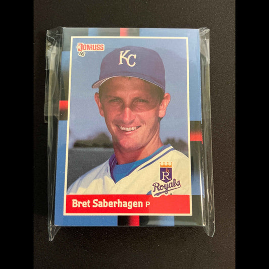 1988 Donruss #96 Bret Saberhagen 37 Ct Multiple Cards - front