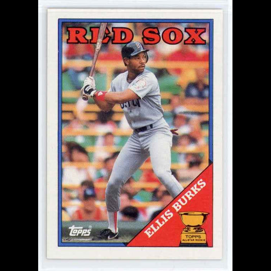1988 Topps #269 Ellis Burks RC Card - front