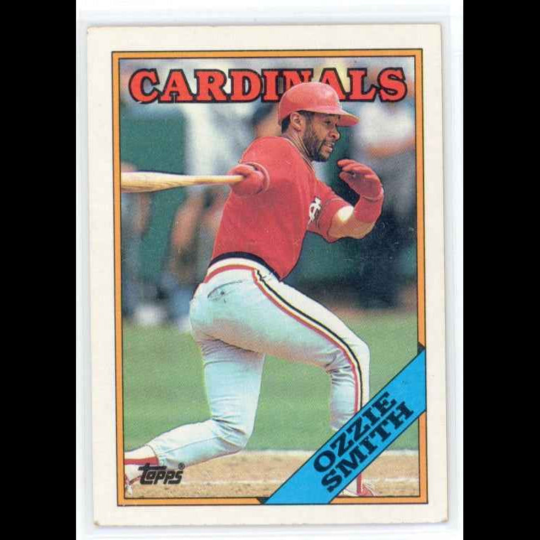 1988 Topps #460 Ozzie Smith Card - front