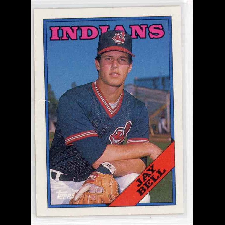 1988 Topps #637 Jay Bell Rookie (RC) Card - front