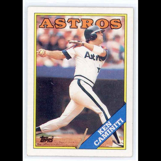 1988 Topps #64 Ken Caminiti RC Card - front