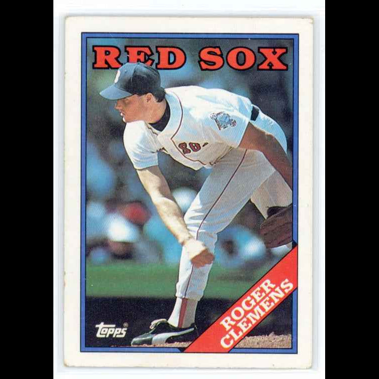 1988 Topps #70 Roger Clemens Card - front
