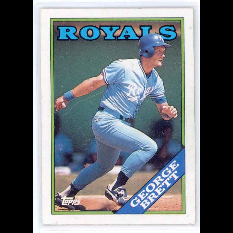 1988 Topps #700 George Brett Card - front