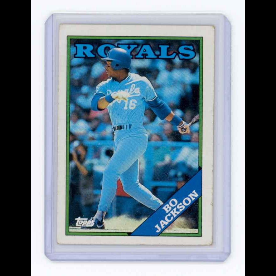 1988 Topps #750 Bo Jackson Card - view 3