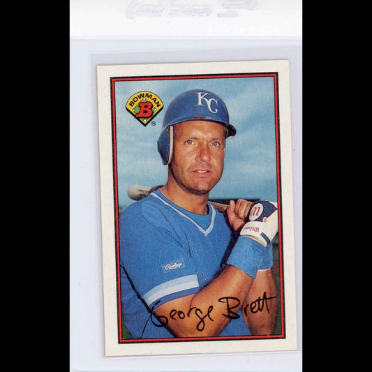 1989 Bowman #121 George Brett Card - front