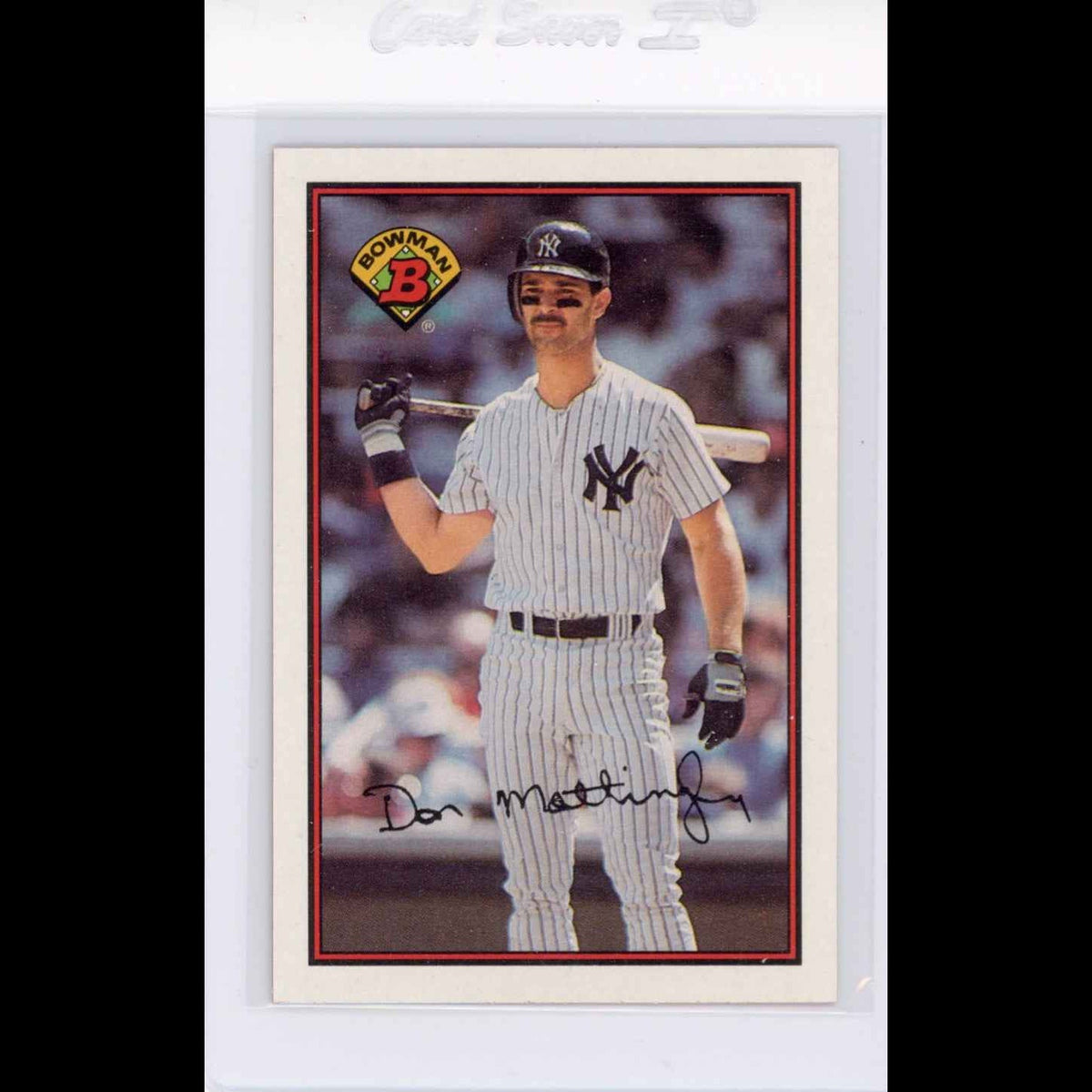 1989 Bowman #176 Don Mattingly Card - front