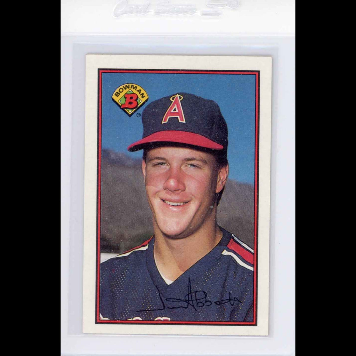 1989 Bowman #39 Jim Abbott Rookie (RC) Card - front