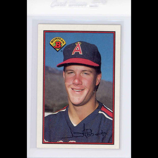 1989 Bowman #39 Jim Abbott Rookie (RC) Card - front