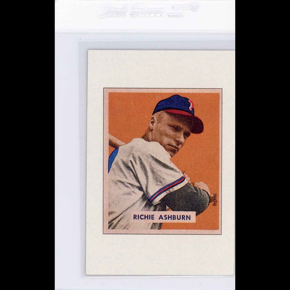 1989 Bowman Insert #1 1949 Richie Ashburn Card - front