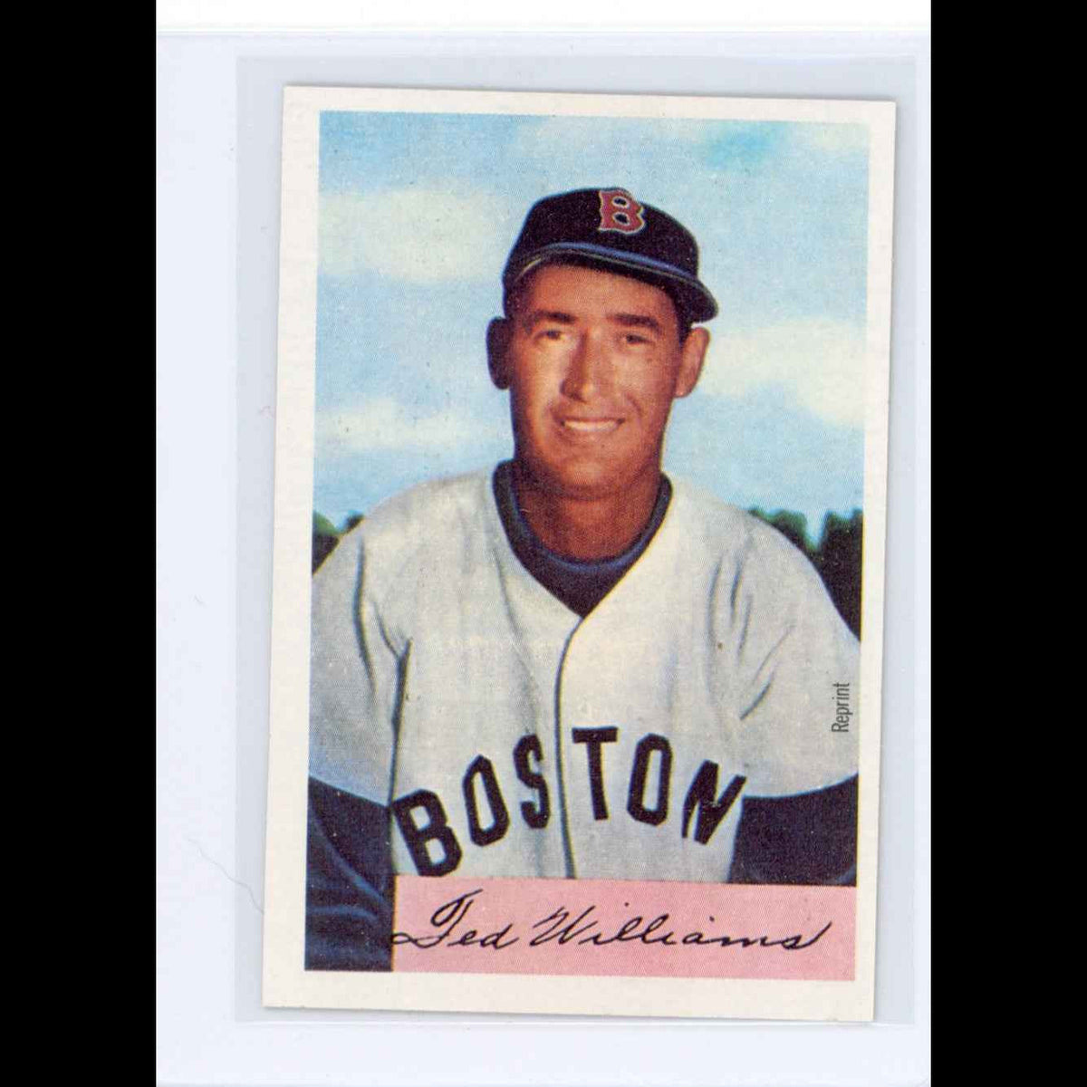 1989 Bowman Insert #11 1954 Ted Williams Card - front