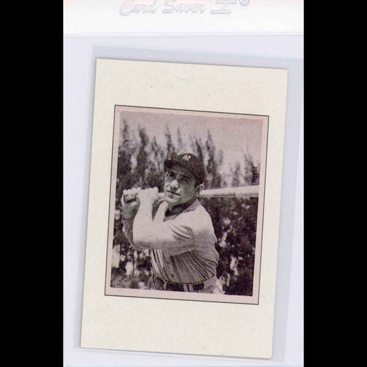 1989 Bowman Insert #2 1949 Yogi Berra Card - front