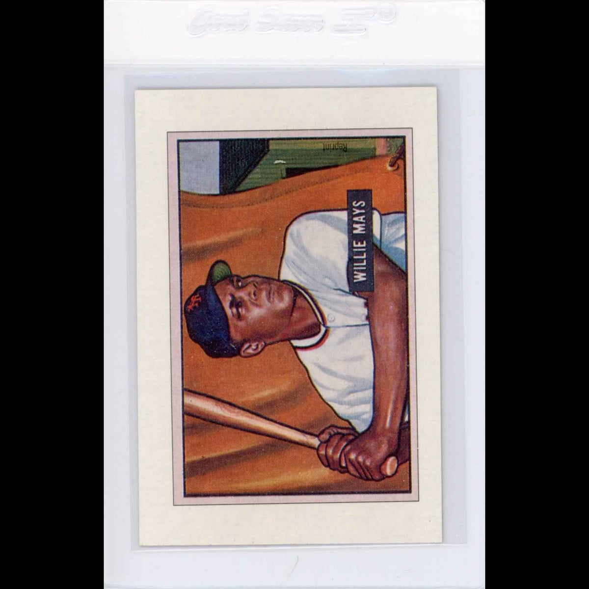 1989 Bowman Insert #7 1951 Willie Mays Card - view 3