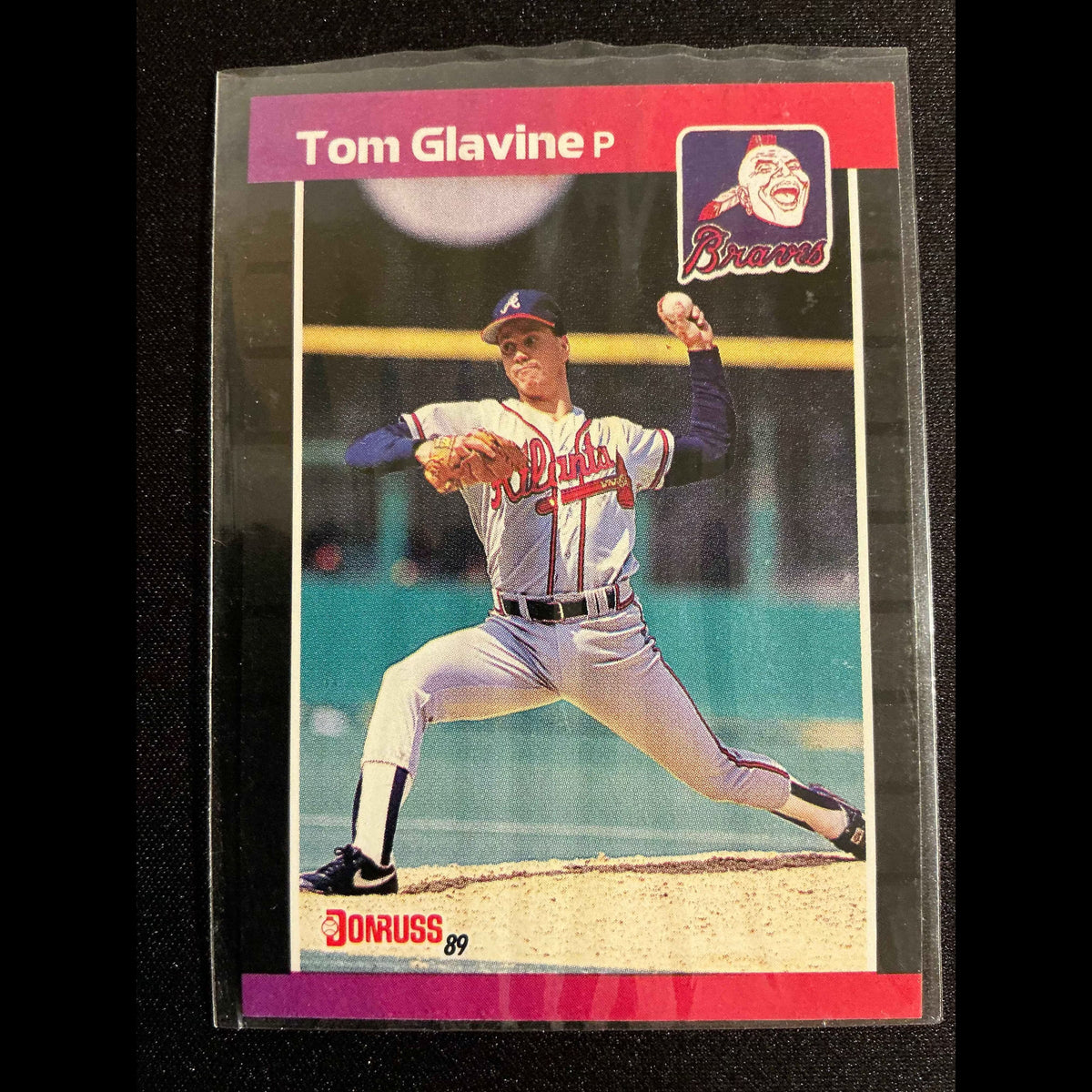 1989 Donruss #381 Tom Glavine Card - front