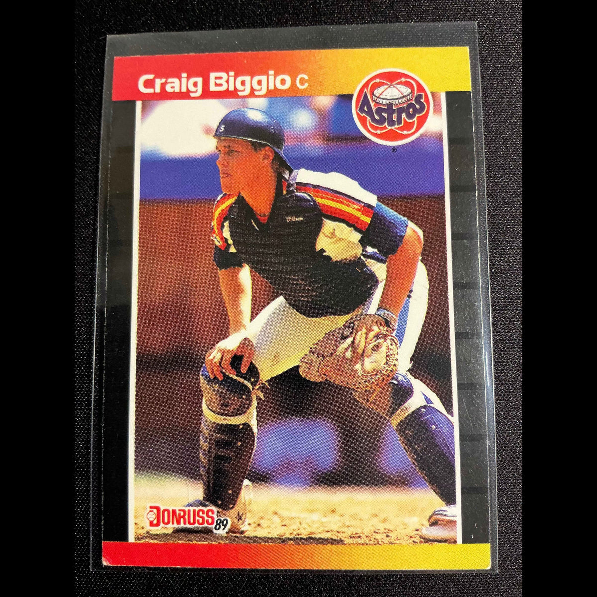 1989 Donruss #561 Craig Biggio Rookie Card - front