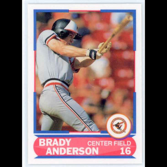 1989 Score #26 Brady Anderson Young Superstars Rookie Card - front