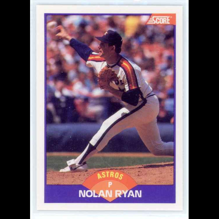 1989 Score #300 Nolan Ryan Card - front