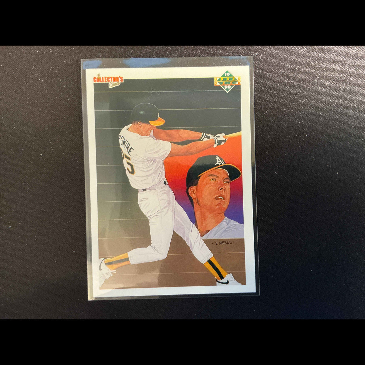 1990 Upper Deck #36 Mark McGwire Card - front