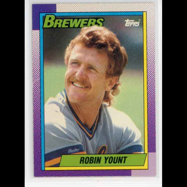 1990 Topps #290 Robin Yount Card - front