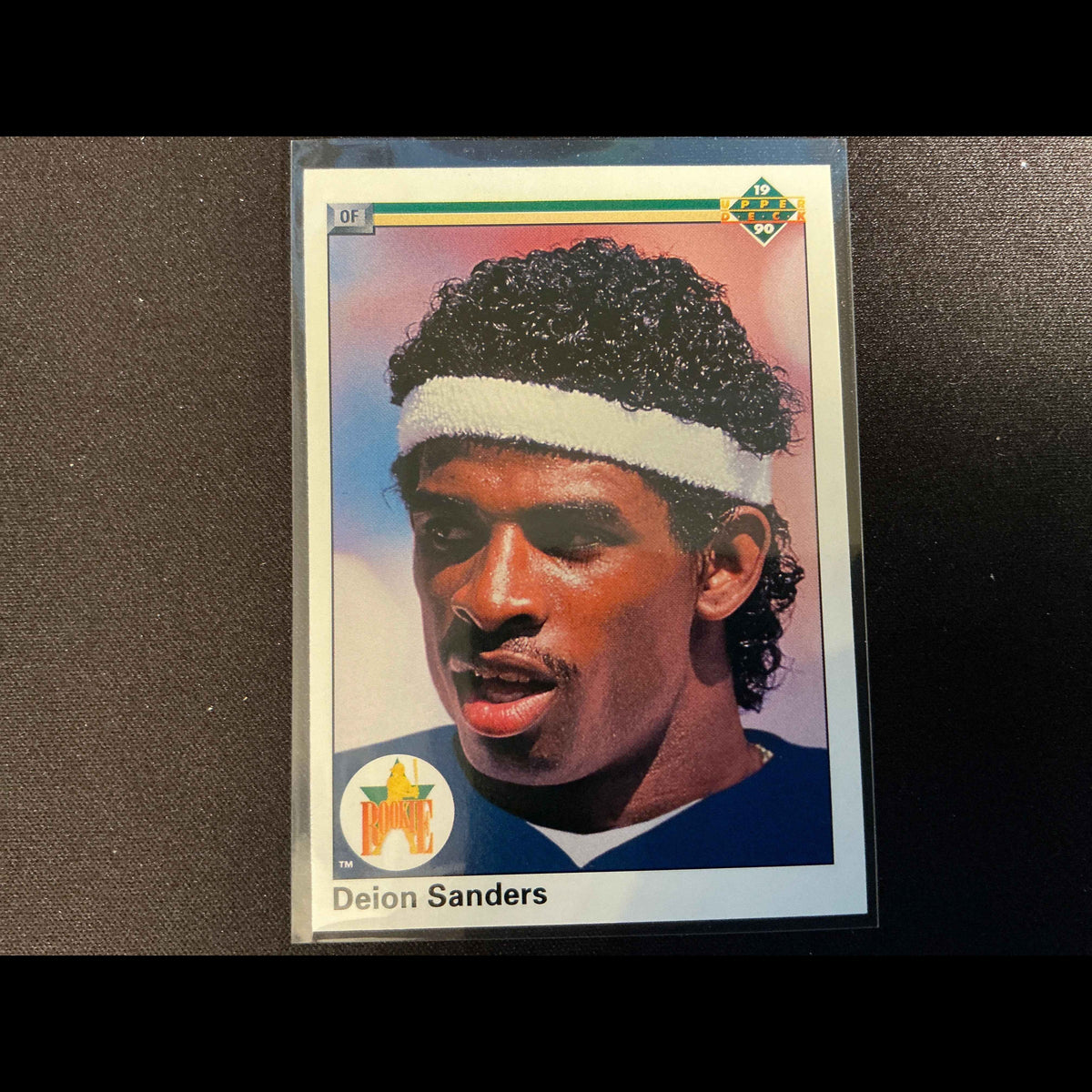 1990 Upper Deck #13 Deion Sanders Rookie (RC) Card - front
