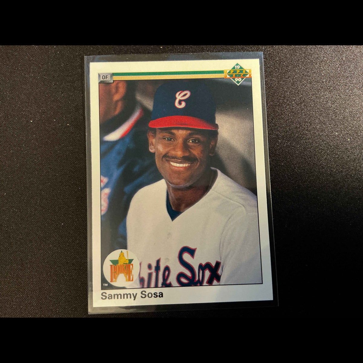 1990 Upper Deck #17 Sammy Sosa Rookie (RC) Card - front