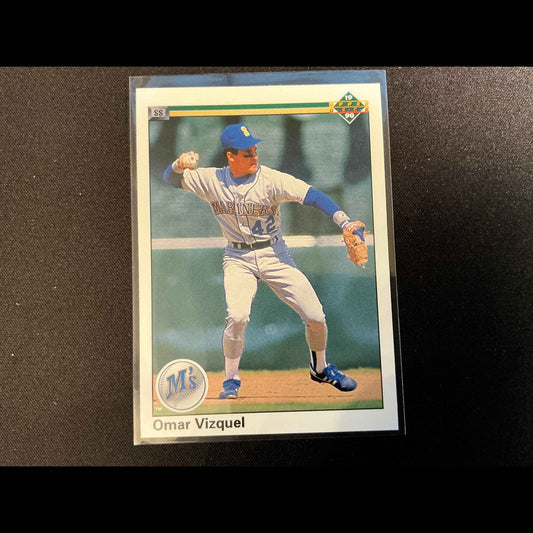 1990 Upper Deck #233 Omar Vizquel Card - front