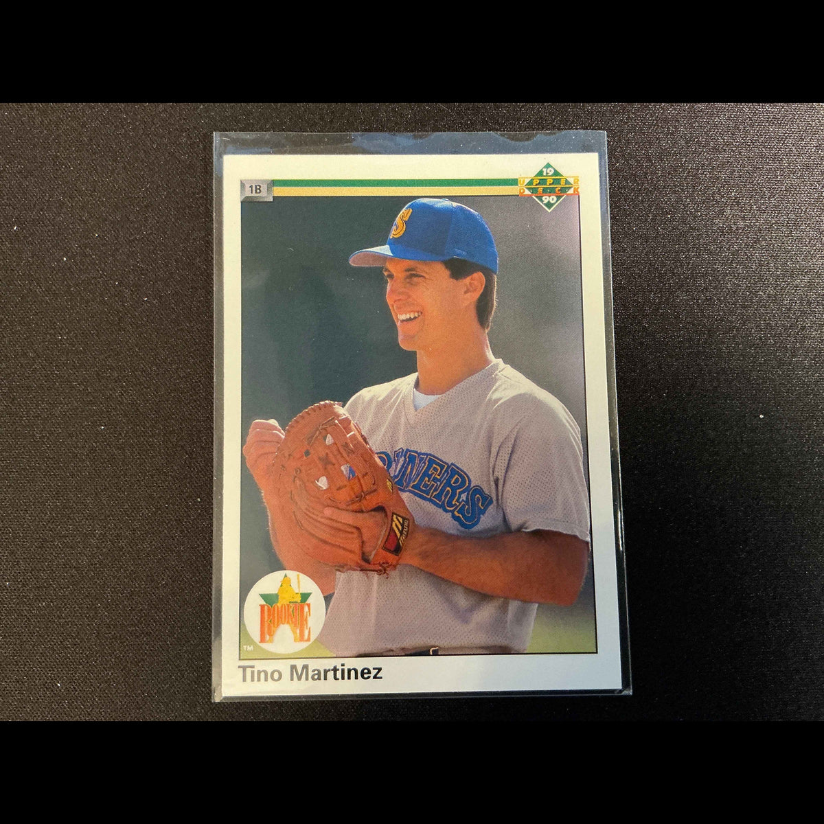 1990 Upper Deck #37 Tino Martinez Rookie (RC) Card - front