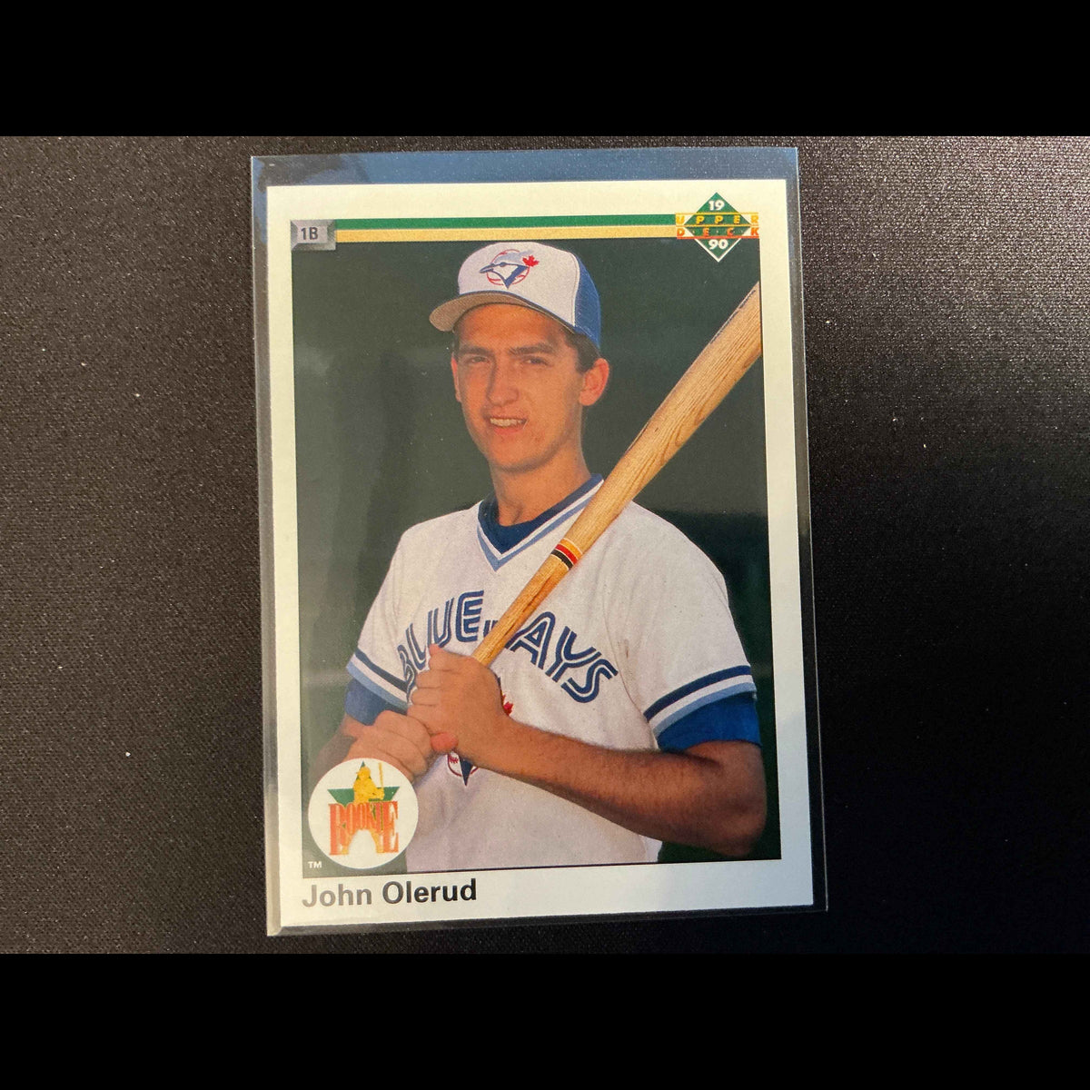 1990 Upper Deck #56 John Olerud Rookie (RC) Card - front
